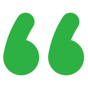 Quotes - Green Logo
